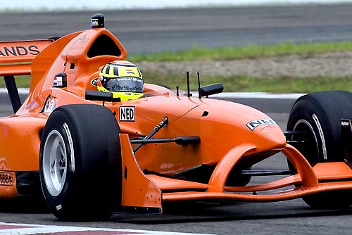 A1 GP Rookie sessies: Renger van der Zande in dienst van Team Nederland